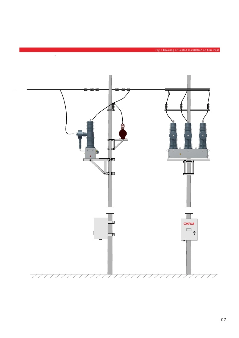 Jn15 Series (12KV, 24KV, 40.5KV) Earthing Switch, Indoor Type