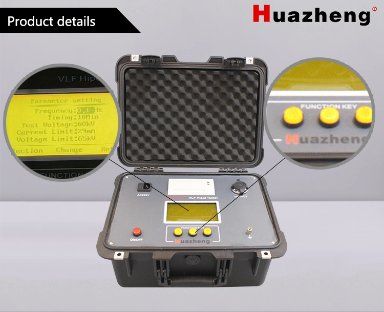 China 2023 30kv 40kv 50kv 60kv 80kv 90kv 100kv 120kv 0.1Hz Hv AC Vlf Cable Testing Equipment High Voltage Hipot Tester Price