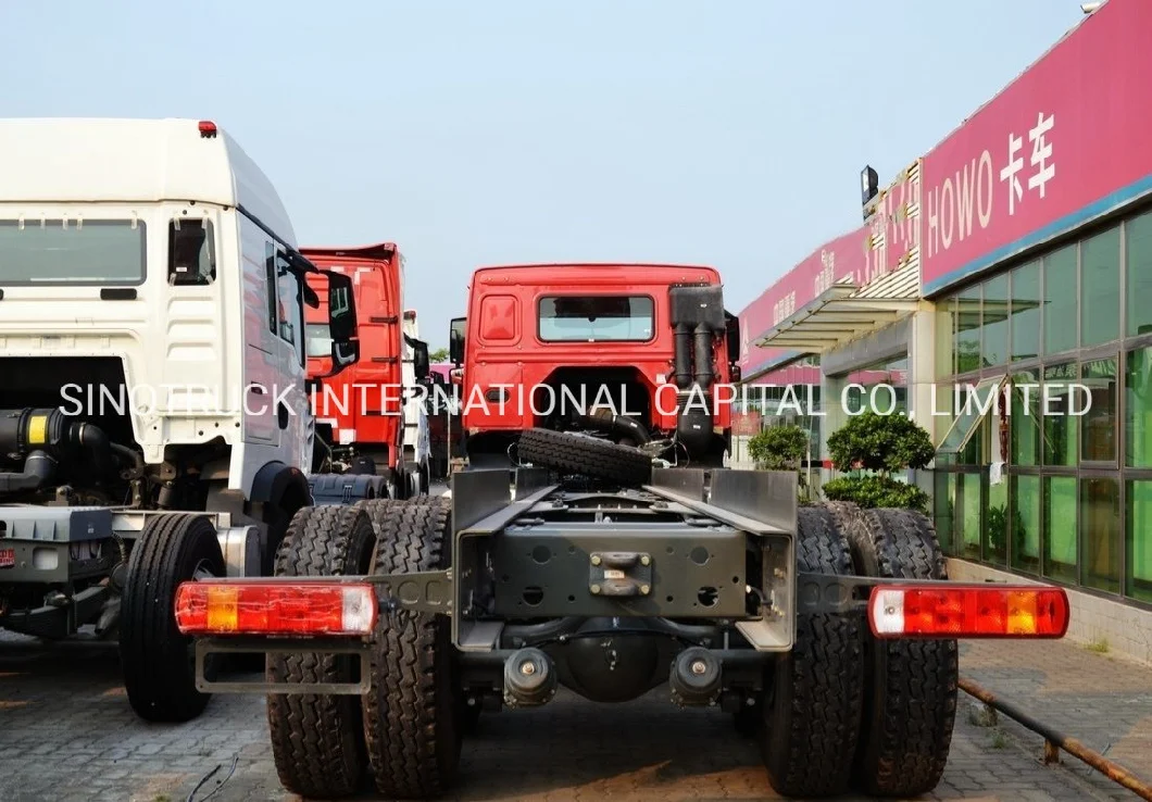 HOWO-7 Heavy Truck 380 Horsepower 10X4 Obstacle Truck Chassis