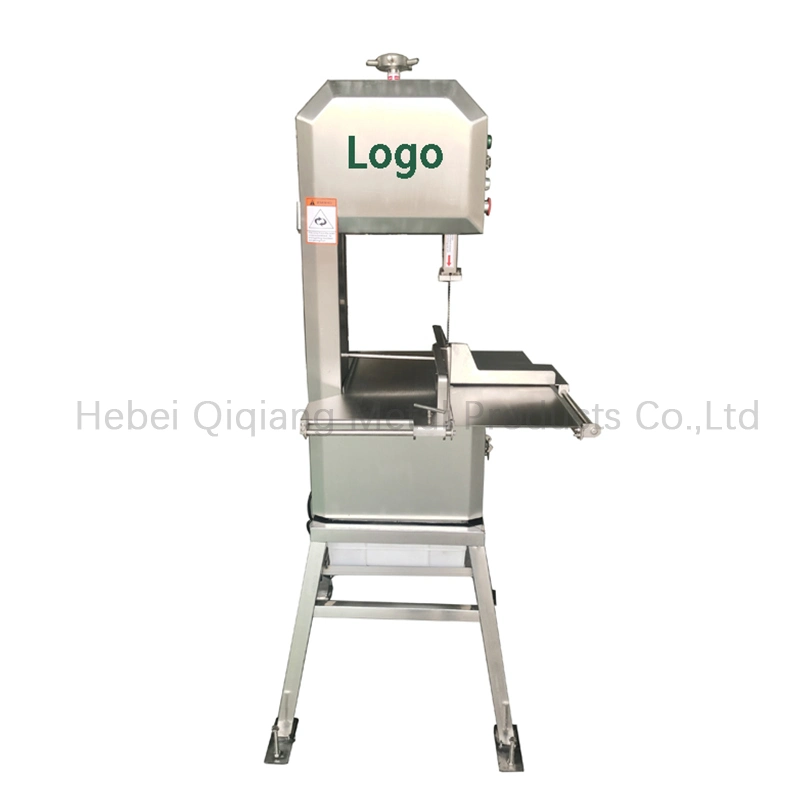 Qh300A Wholesale Electric Kitchen Frozen Fish Cow Meat Band Saw Pig/Pork Chicken Cutting Machine Table Bone Saw Equipment 2HP/1.5kw Manufacturer